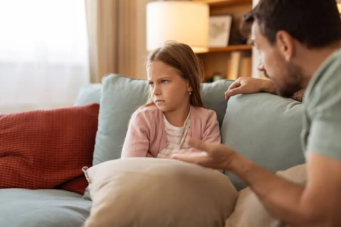 Child expressing anger over a small issue